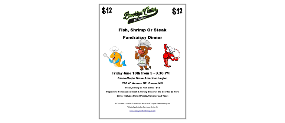 Steak Dinner Fundraiser